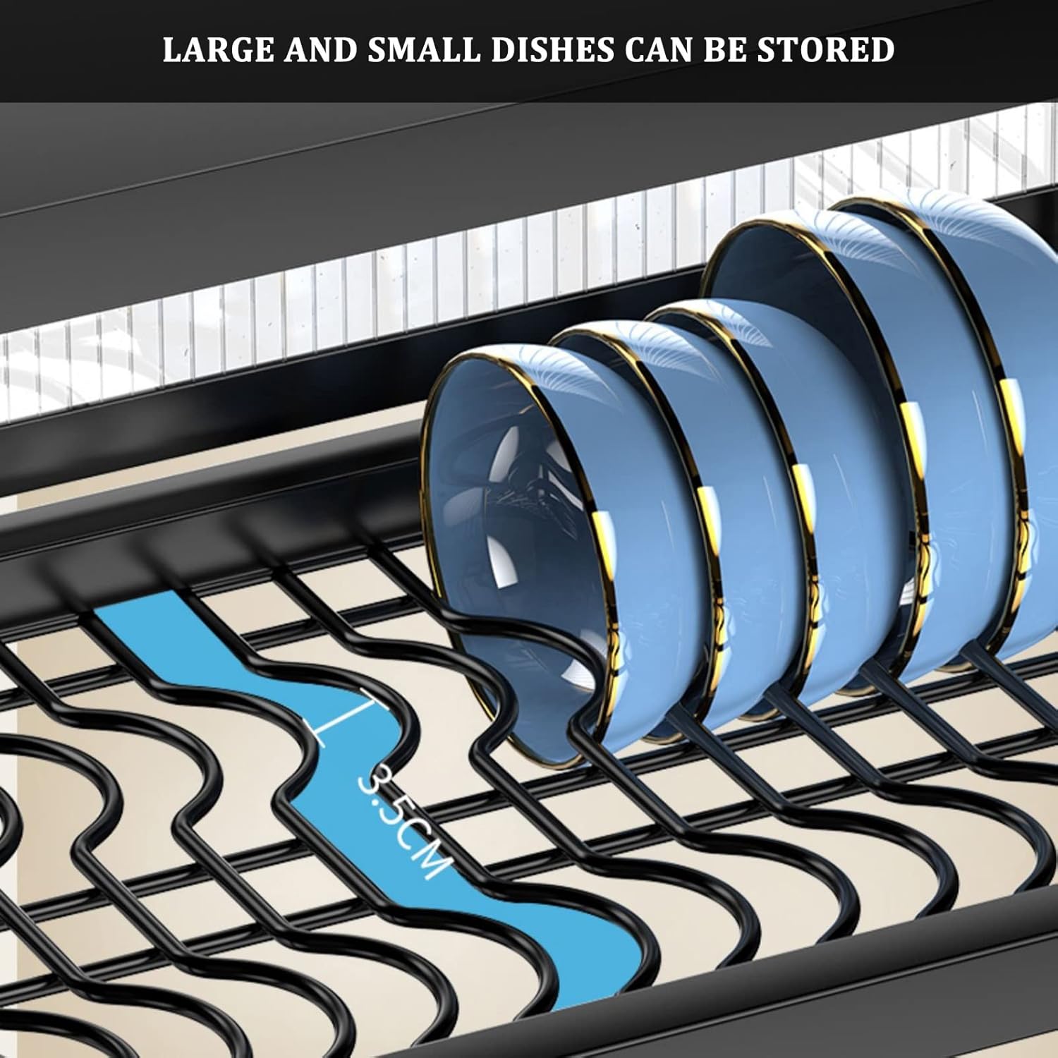 Escurridor de plato con tapa